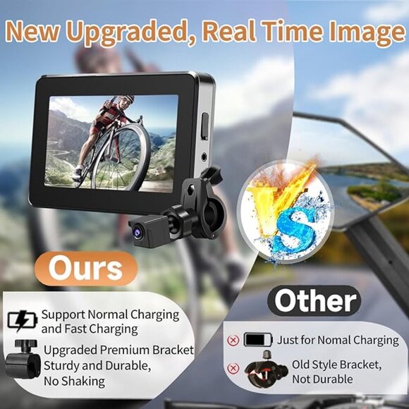 - Bike Camera Rechargeable Battery 360° Rotation *NEW* - Picture 3 of 9
